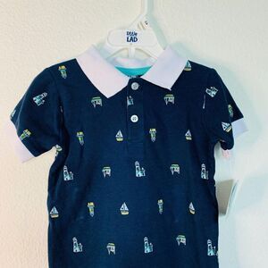 Little Dad Boys Polo